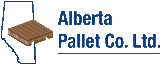 Alberta pallet blue logo