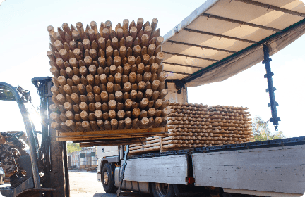 Heat-treated pallets for Manufacturing